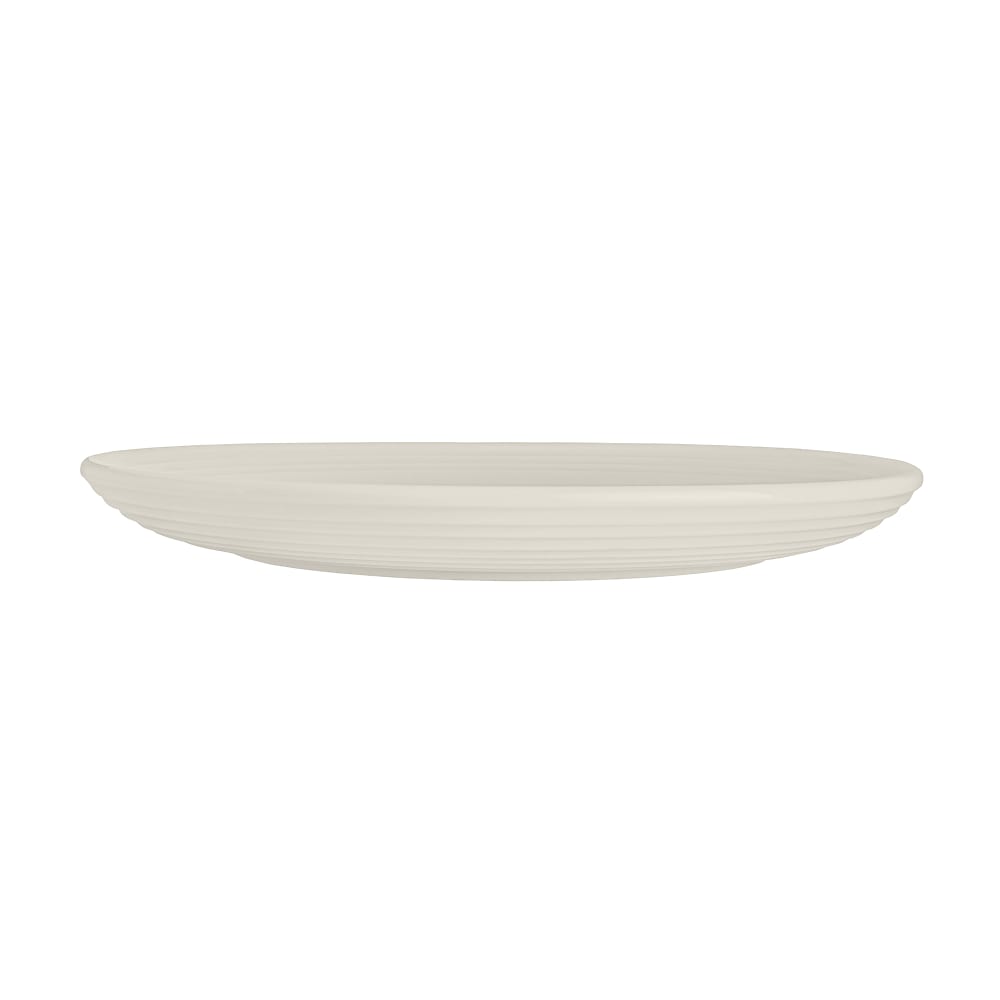 706-HL13109200 10 1/2" Round Flipside Plate - China, Ivory