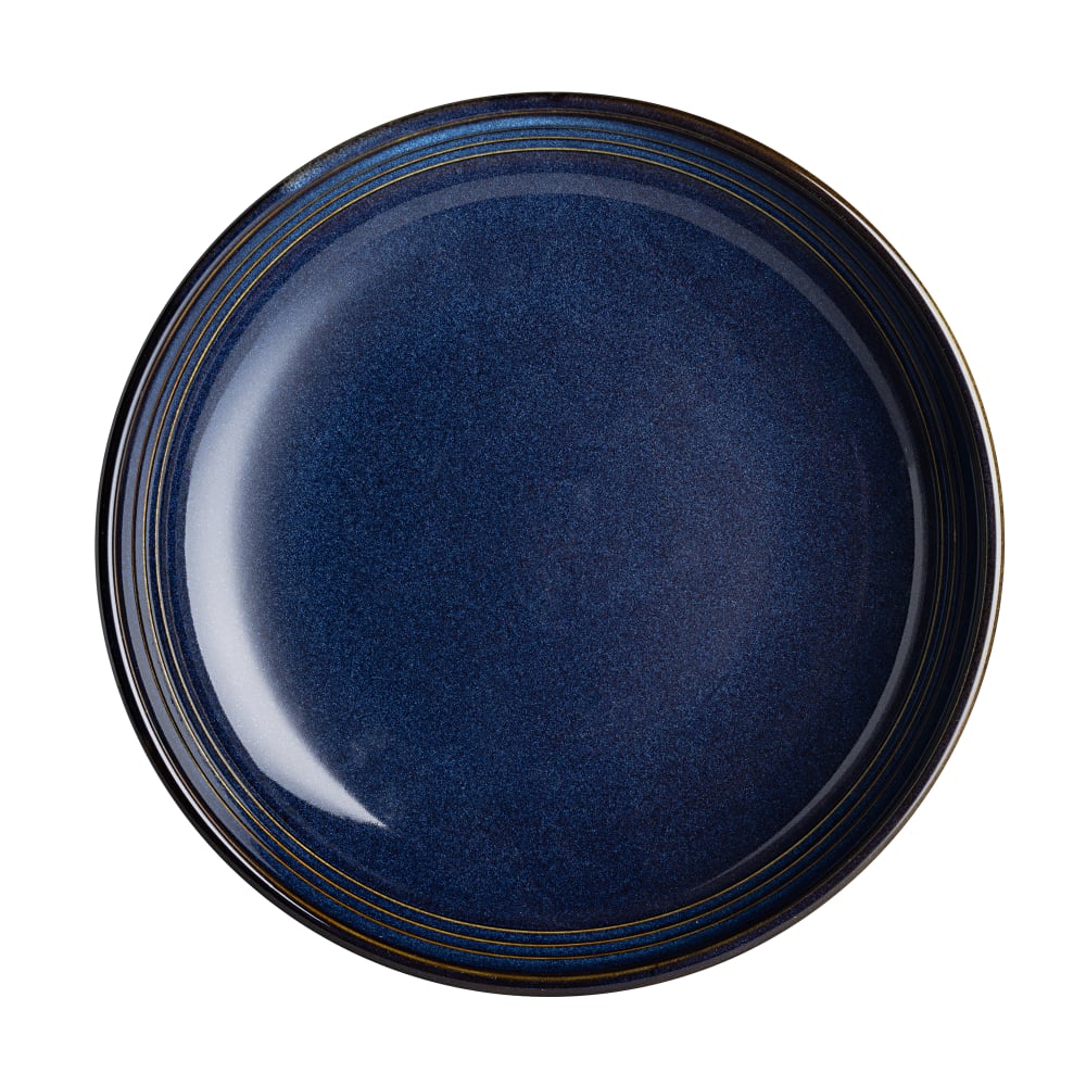 706-HL13319026 46 oz Round Indigo Pasta Bowl - China, Indigo