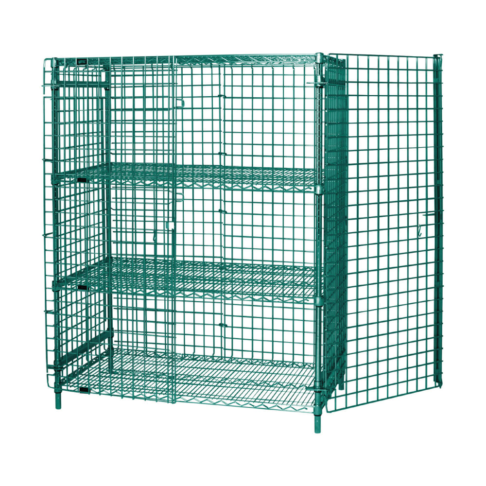 688-183663SECP2 36" Stationary Security Cage, 18"D