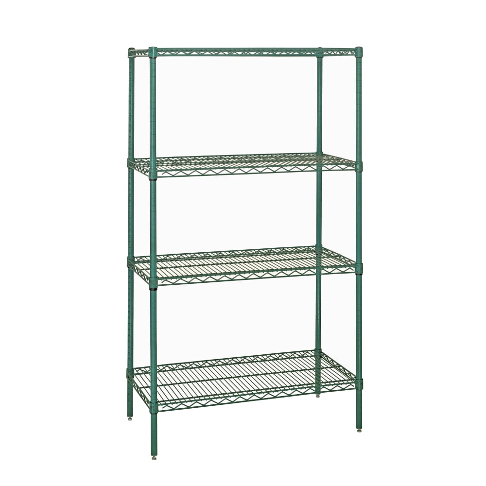 688-WR631860P Epoxy Coated Wire Shelf Kit - 60"W x 18"D x 63"H