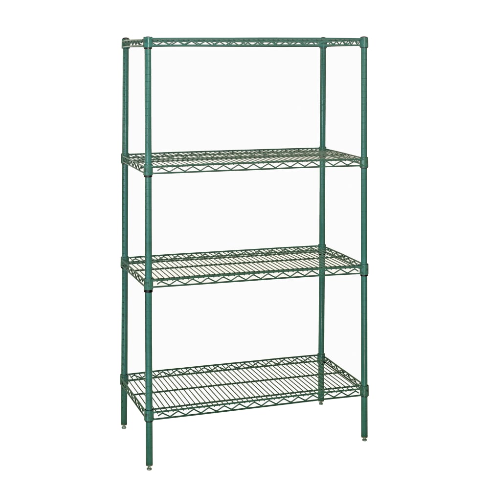 688-WR742142P Epoxy Coated Wire Shelf Kit - 42"L x 21"W x 74"H