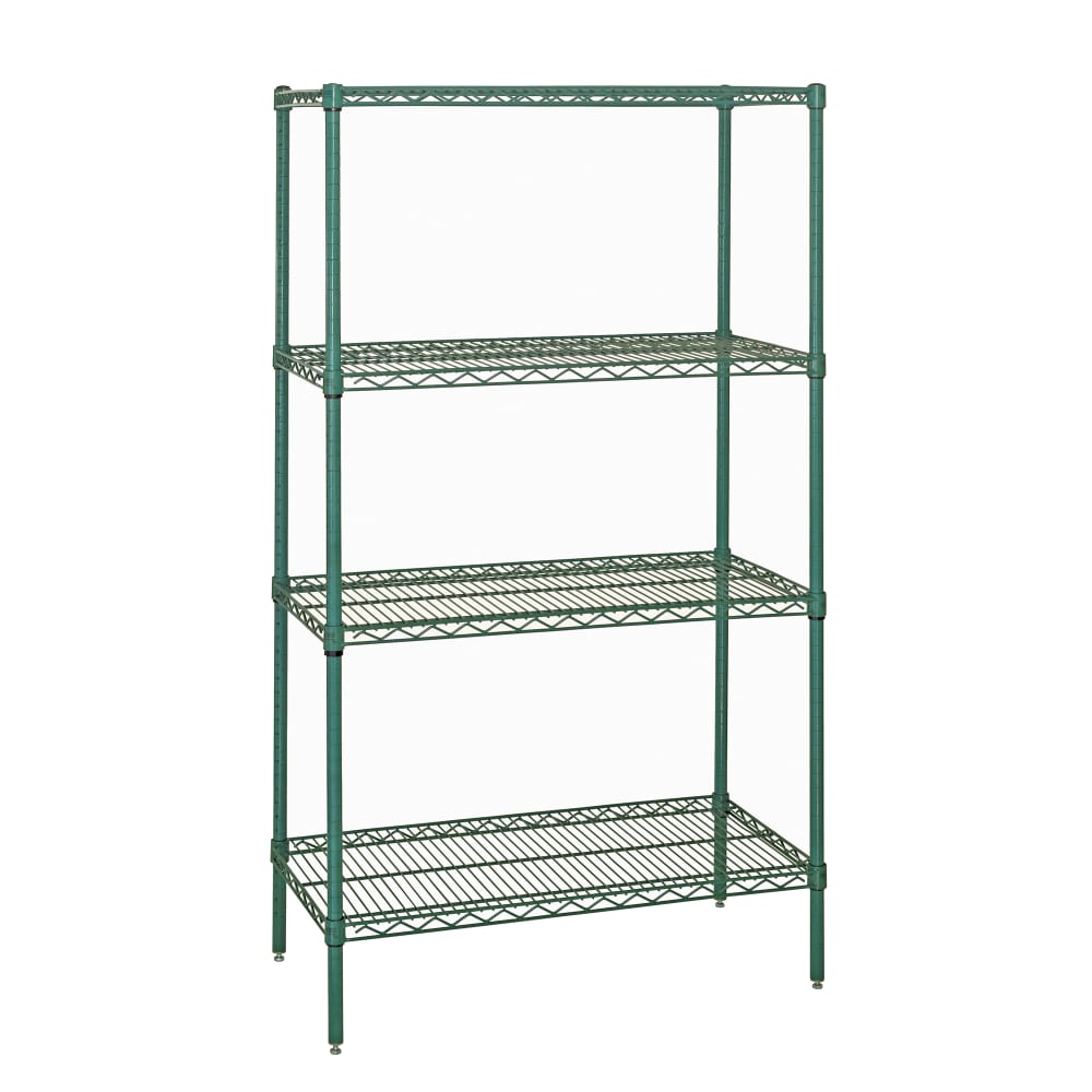 688-WR742436P Epoxy Coated Wire Shelf Kit - 36"L x 24"W x 74"H