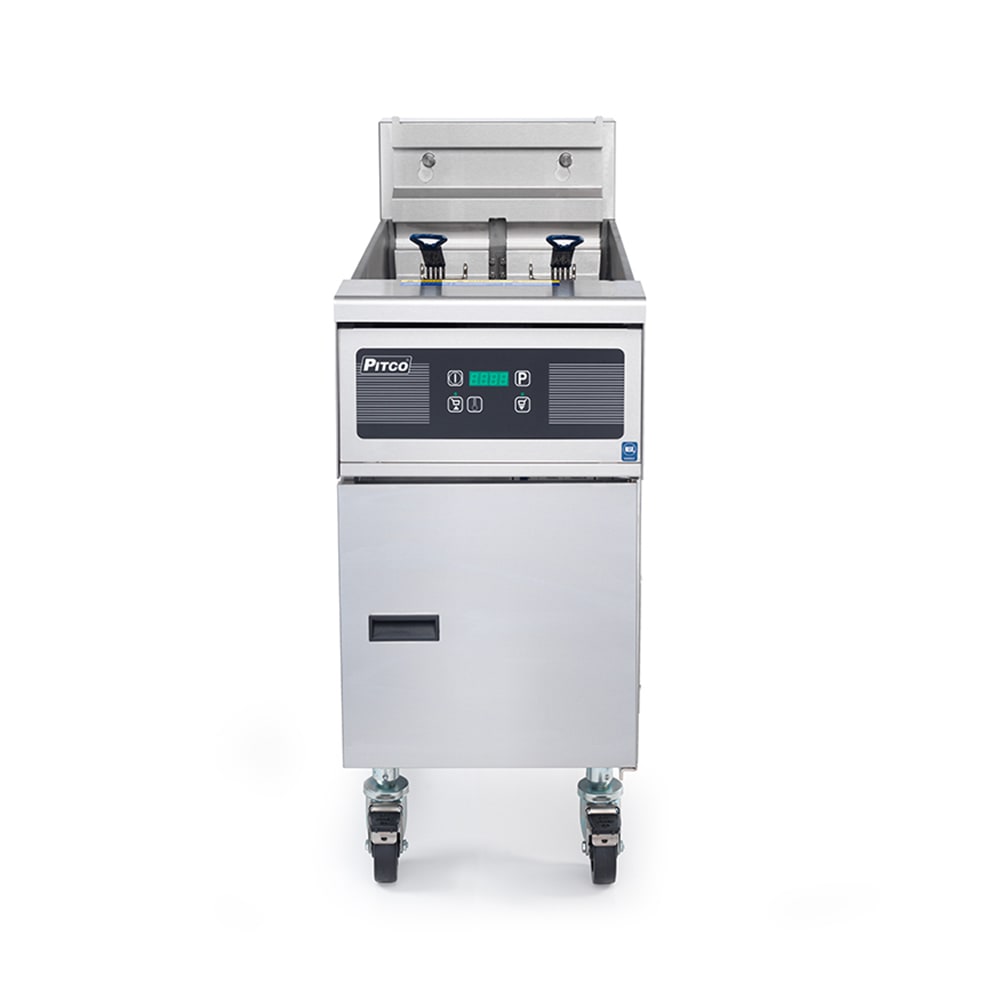 169-SE14RS1FD2201 Electric Fryer - (1) 50 lb Vat, Floor Model, 220v/1ph