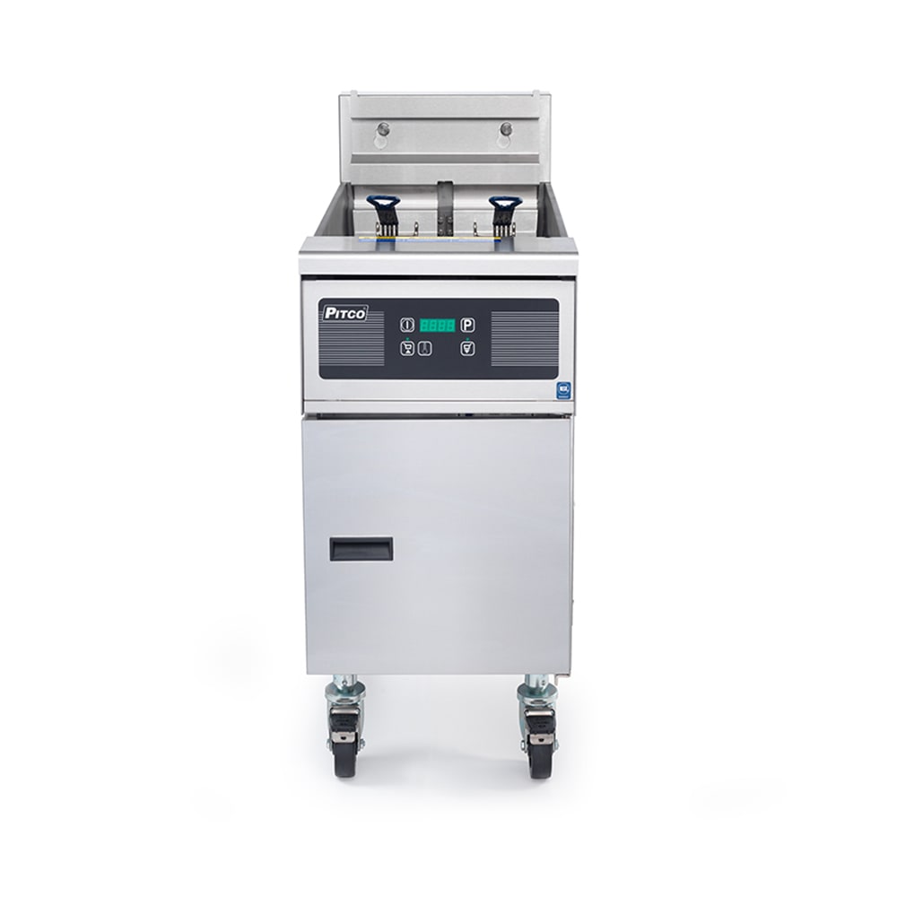 169-SE142203 Electric Fryer - (1) 50 lb Vat, Floor Model, 220v/3ph