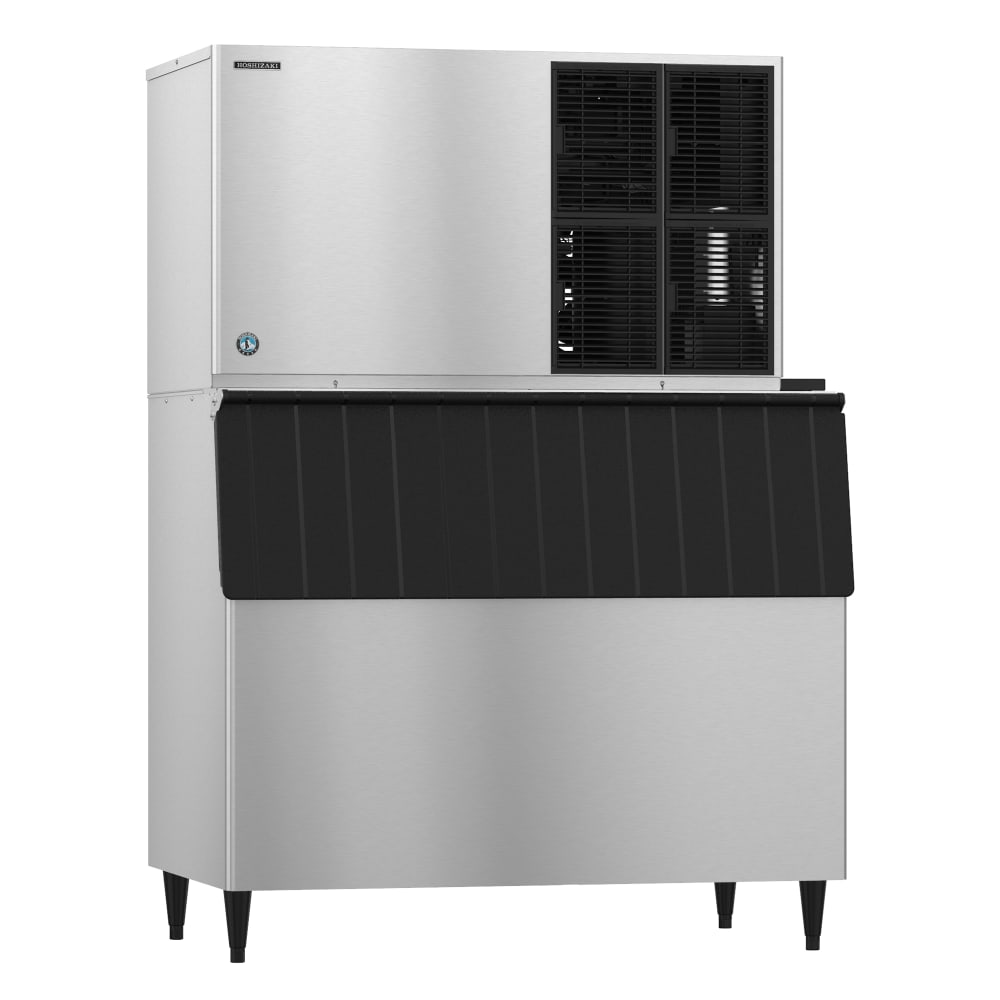 440-KM1301SAJ3B1150 1427 lb KM Series Crescent Cube Ice Machine w/ Bin - 1148 lb Storage, Air Coo...