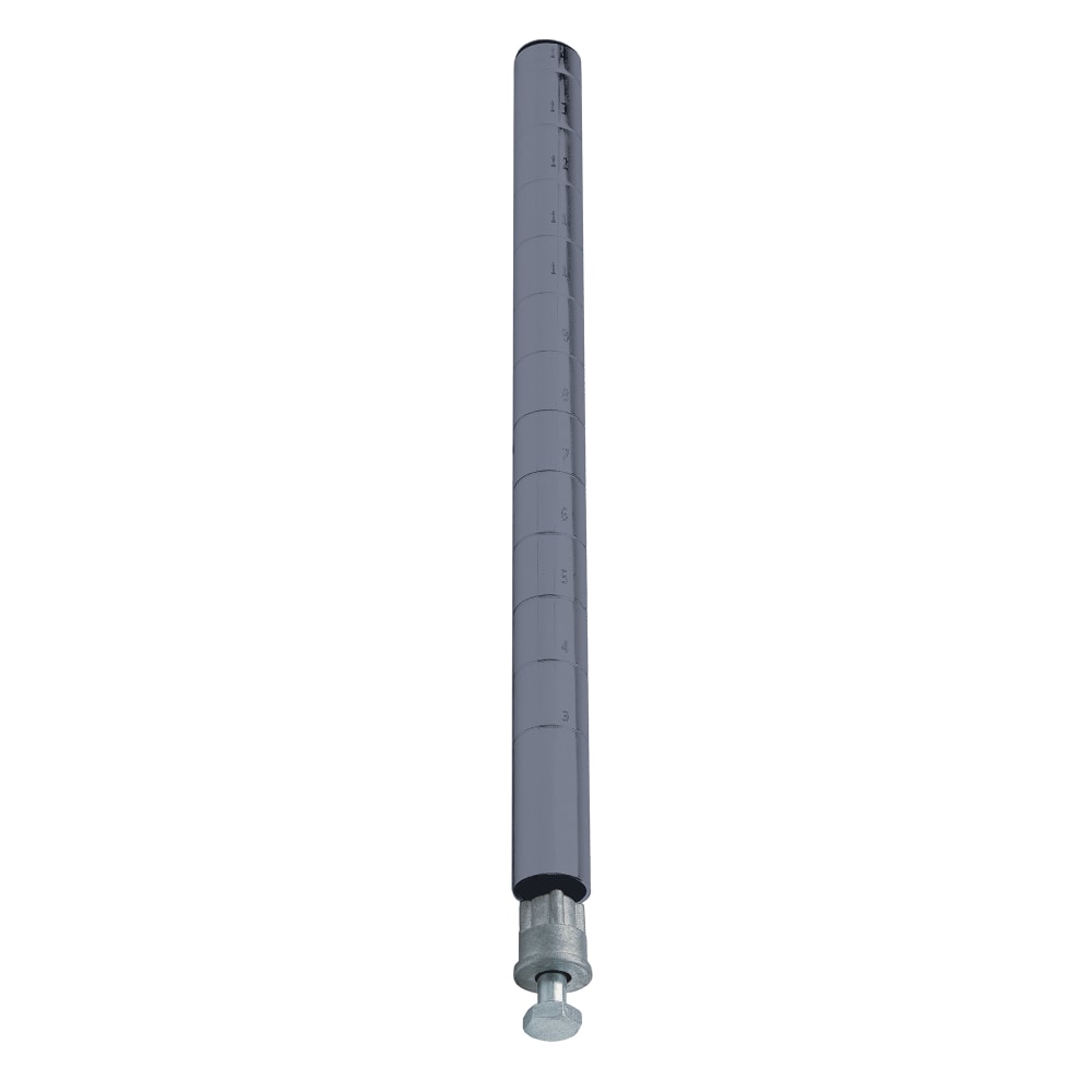 688-P74GY 74" Stationary Epoxy Coated Post