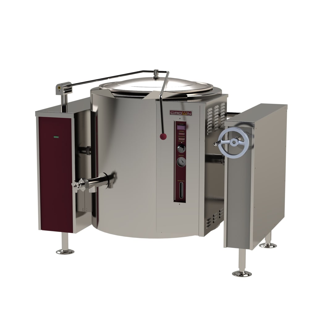 972-GLT40LP 40 gal. Steam Kettle - Manual Tilt, 2/3 Jacket, Liquid Propane