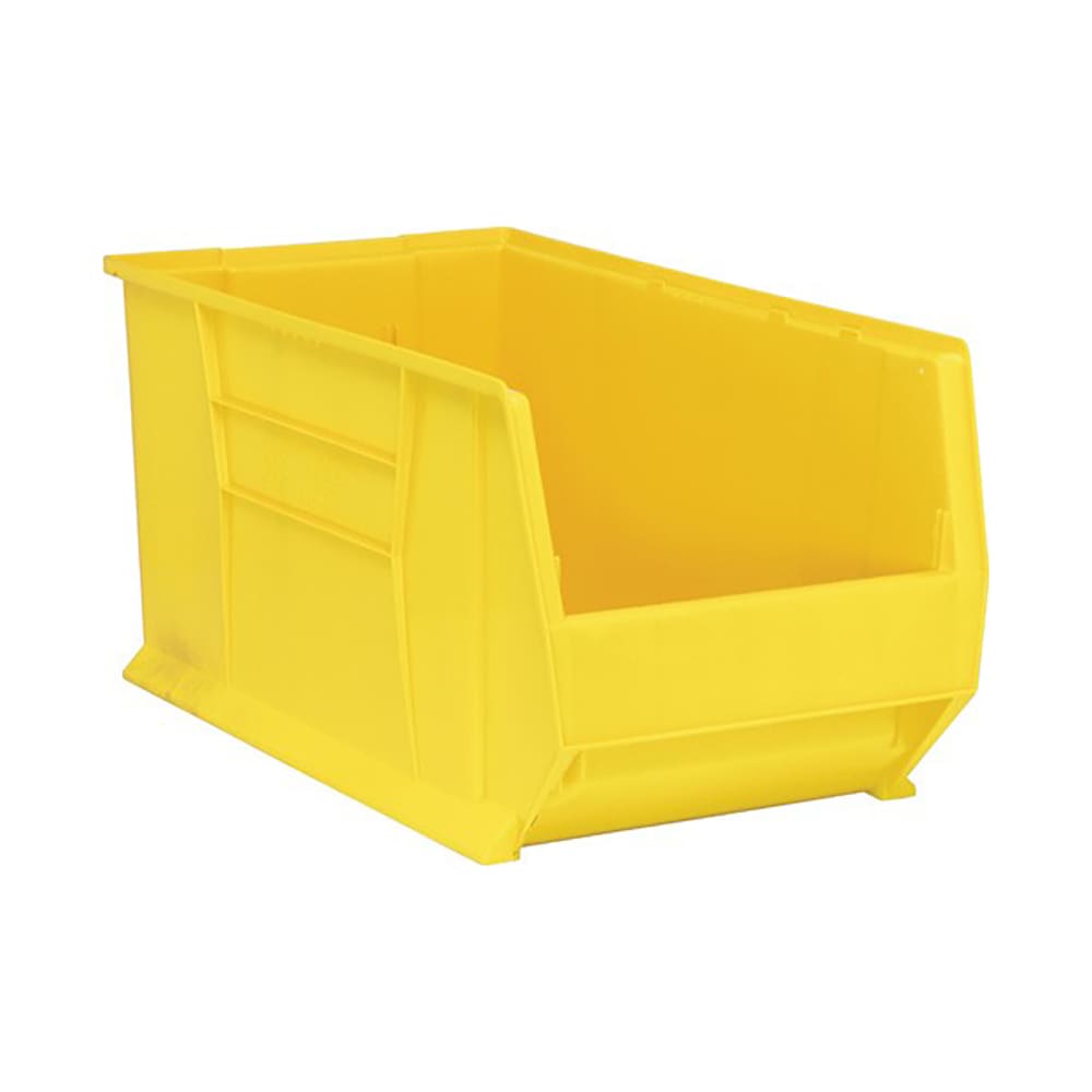 688-QUS976YL Hulk Stack Shelf Container - 29 7/8" x 16 1/2", Yellow