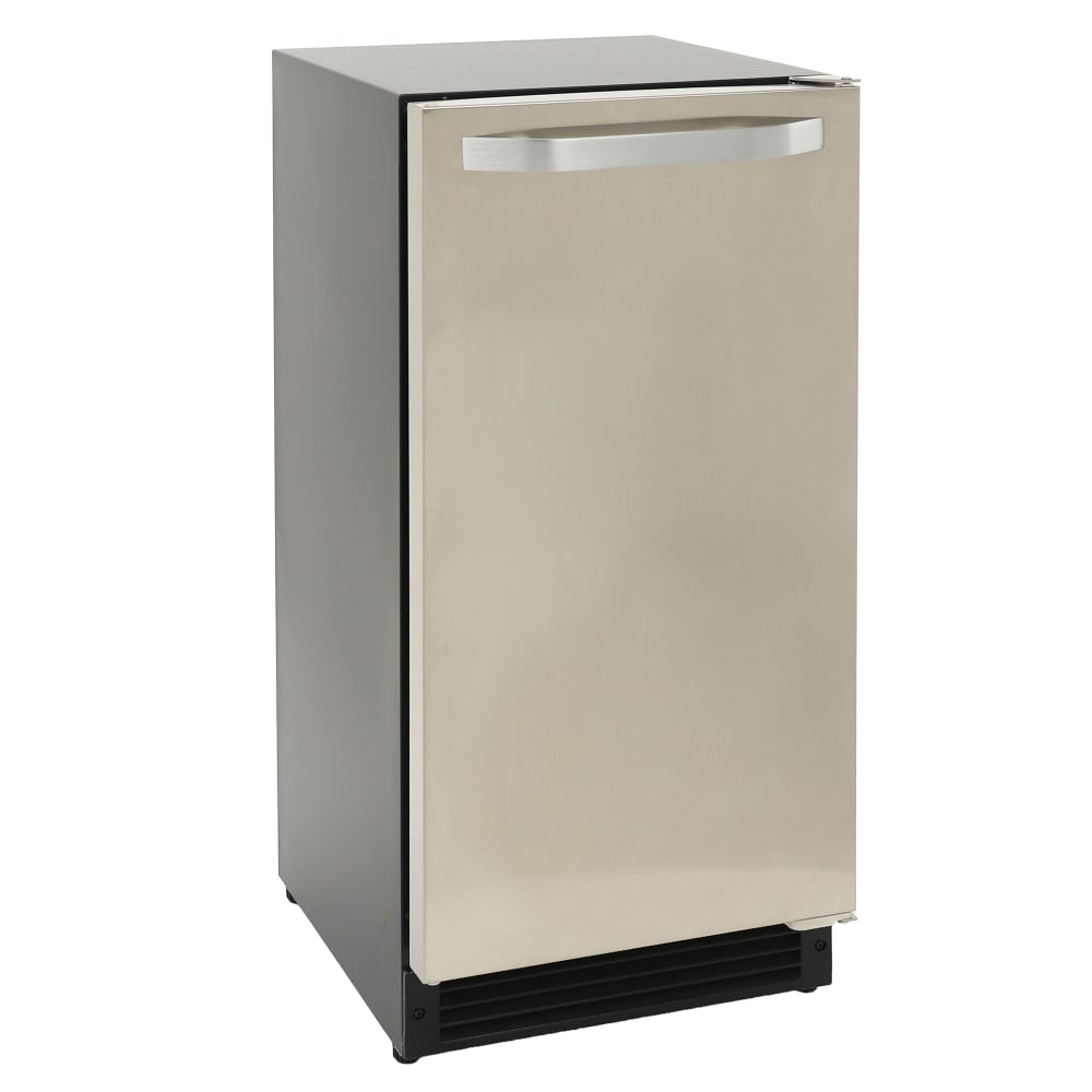 678-MIM25C 14 3/5"W Crescent Cube Undercounter Ice Machine - 25 lbs/day, Air Cooled