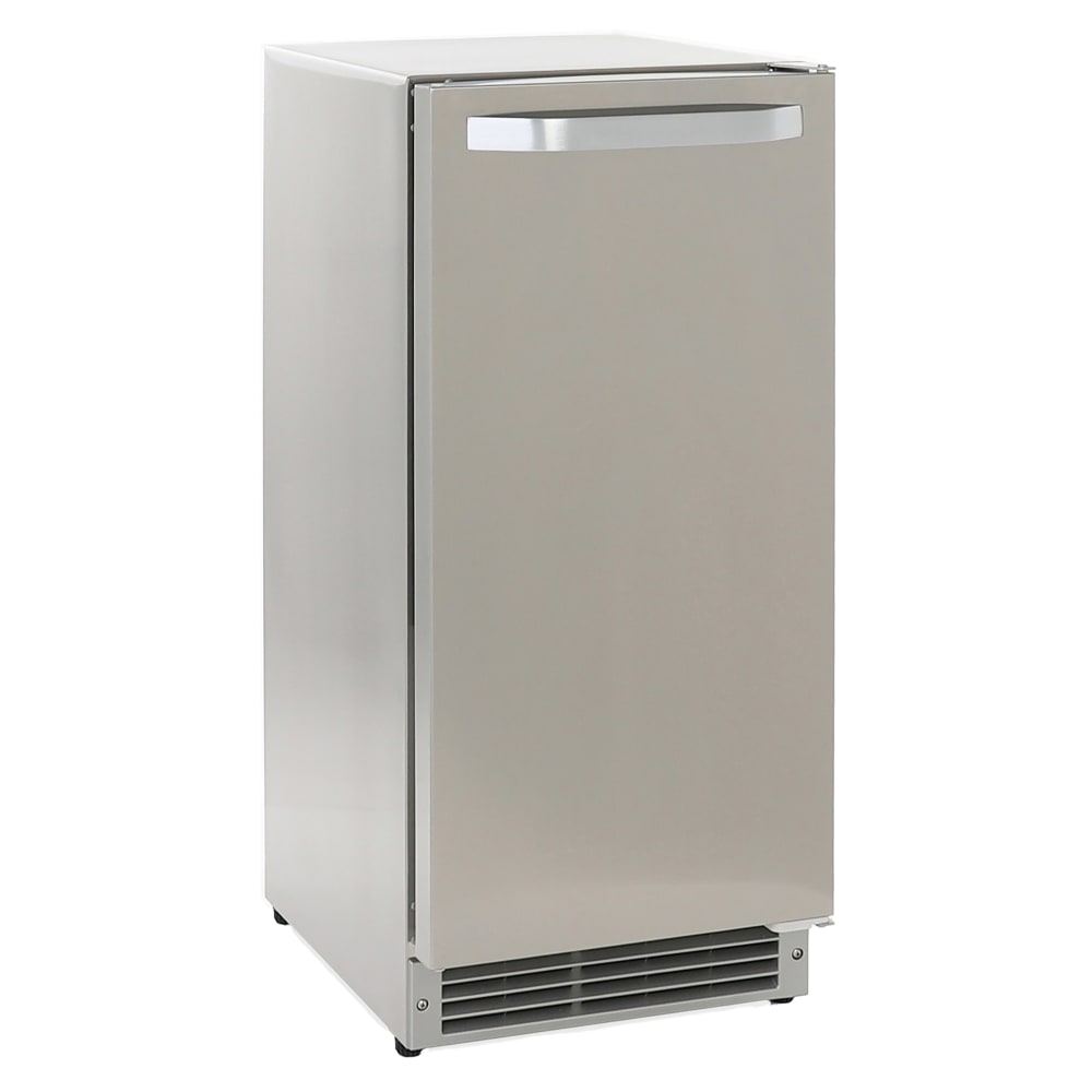 678-MIM25CO 14 3/5"W Crescent Cube Undercounter Ice Machine - 25 lbs/day, Air Cooled