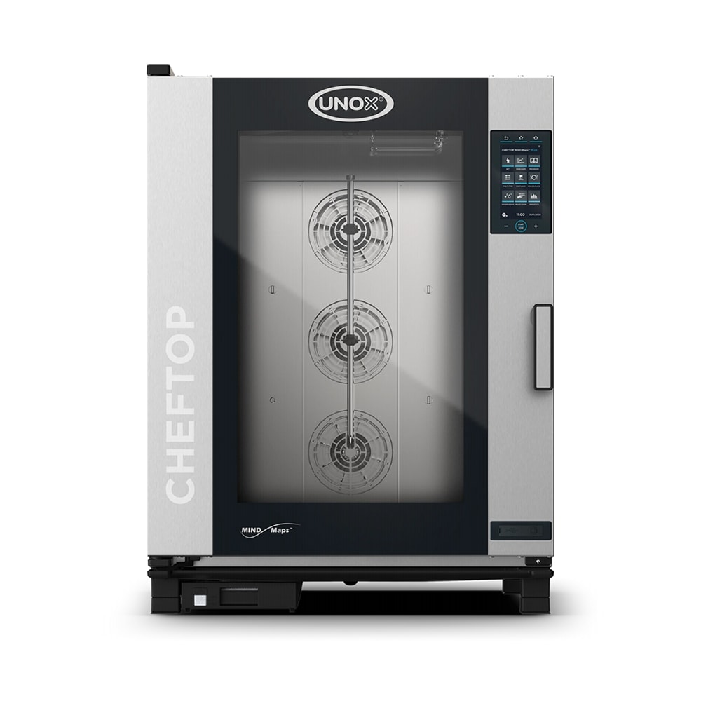 971-XAVC10FSEPRM CHEFTOP MIND.Maps™ Half Size Combi Oven - Boiler Based, 240v/3ph