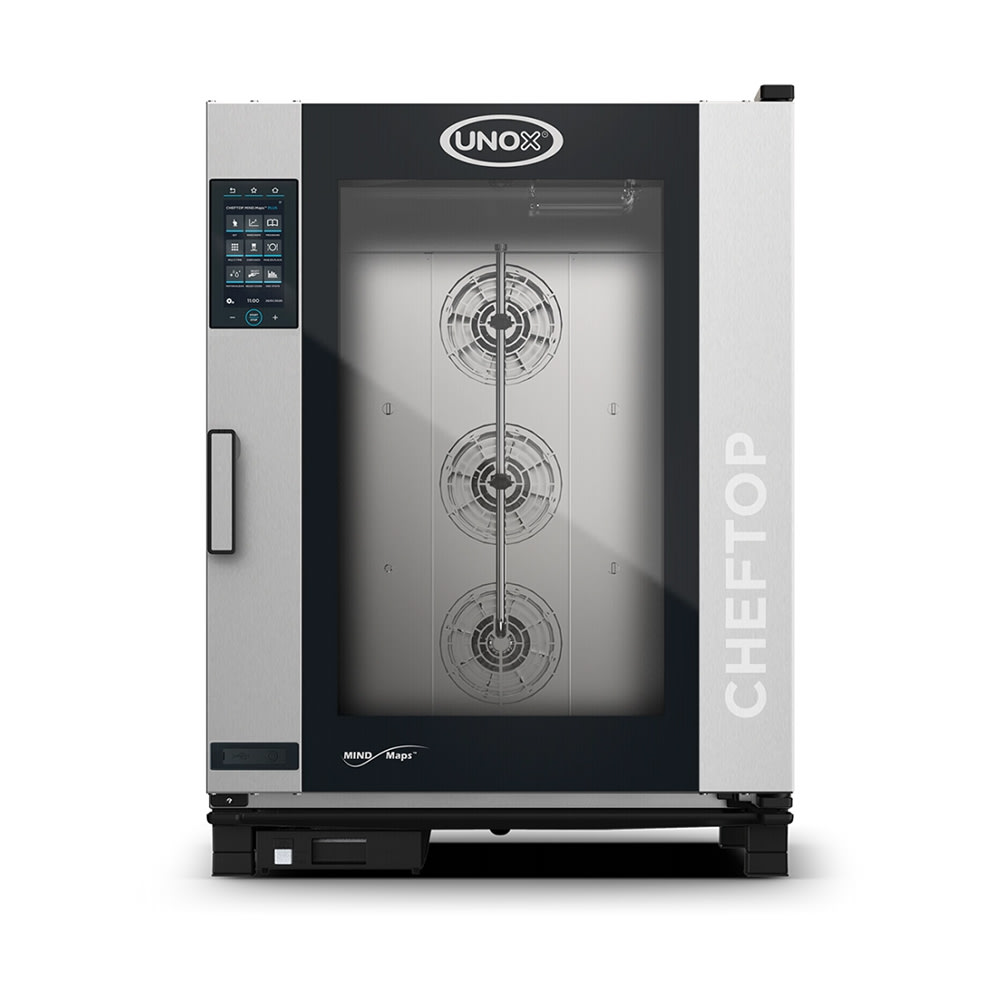 971-XAVC10FSEPLM208 CHEFTOP MIND.Maps™ Half Size Combi Oven - Boiler Based, 208v/3ph