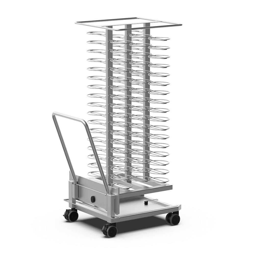 971-XEVTL102P Trolley w/ (102) Plate Capacity