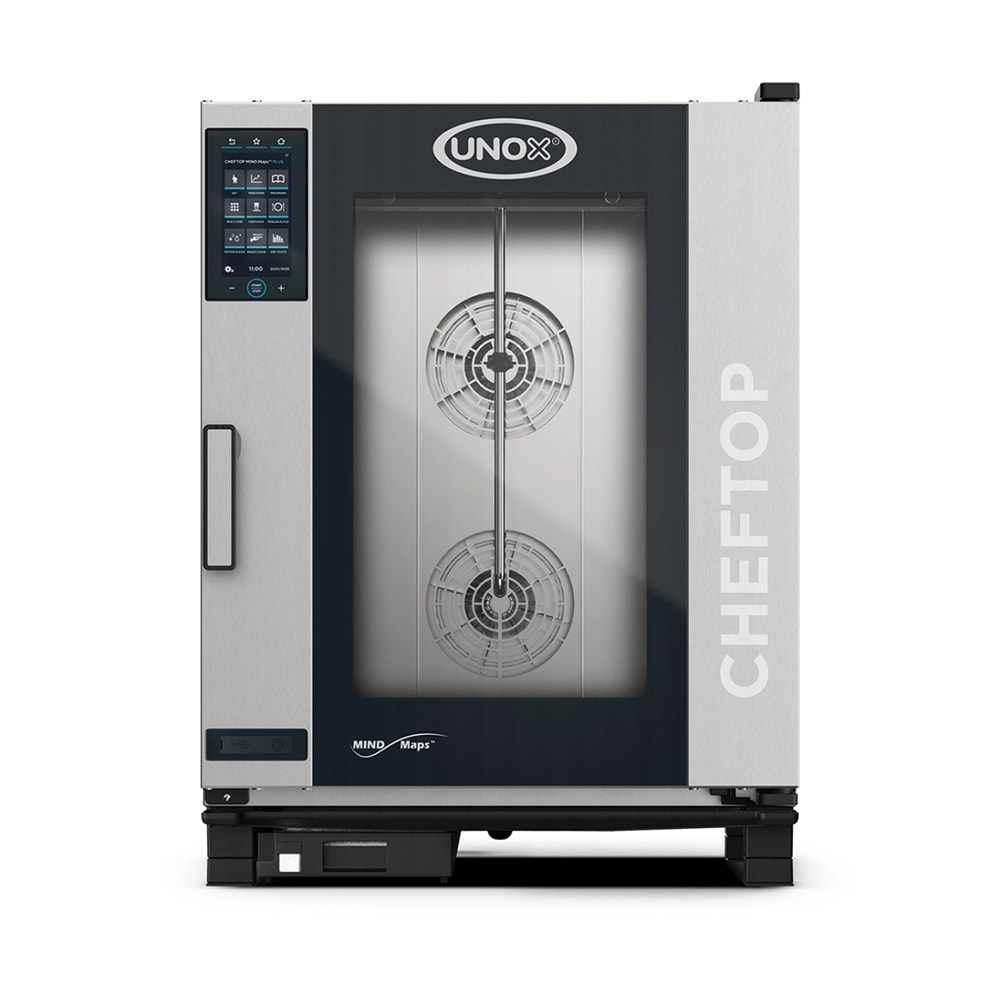 971-XAVC1011EPLM CHEFTOP MIND.Maps™ Half Size Combi Oven - Boiler Based, 240v/3ph