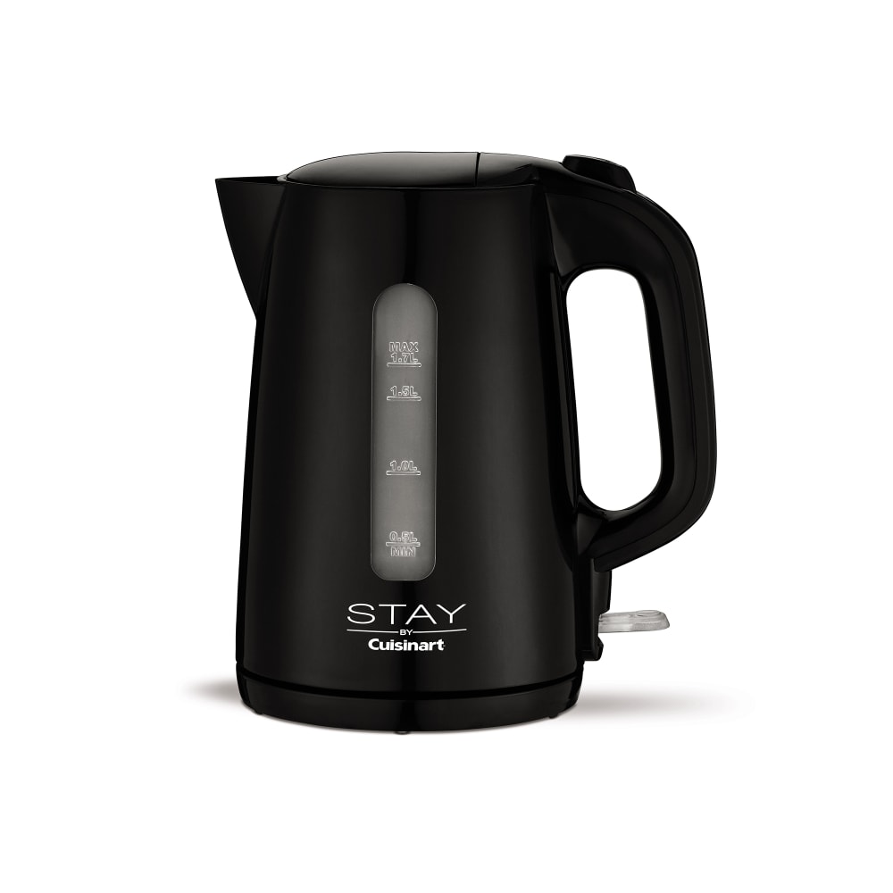 141-WCK170BK 57 1/2 oz Cordless Electric Kettle w/ Auto Shutoff - Black, 120v
