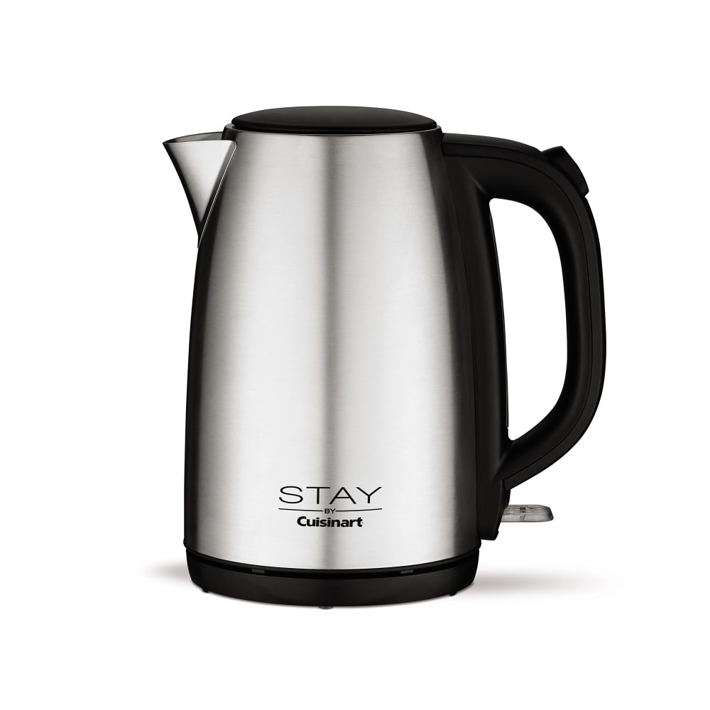 141-WCK170S 57 1/2 oz Cordless Electric Kettle w/ Auto Shutoff - Black/Stainless, 120v