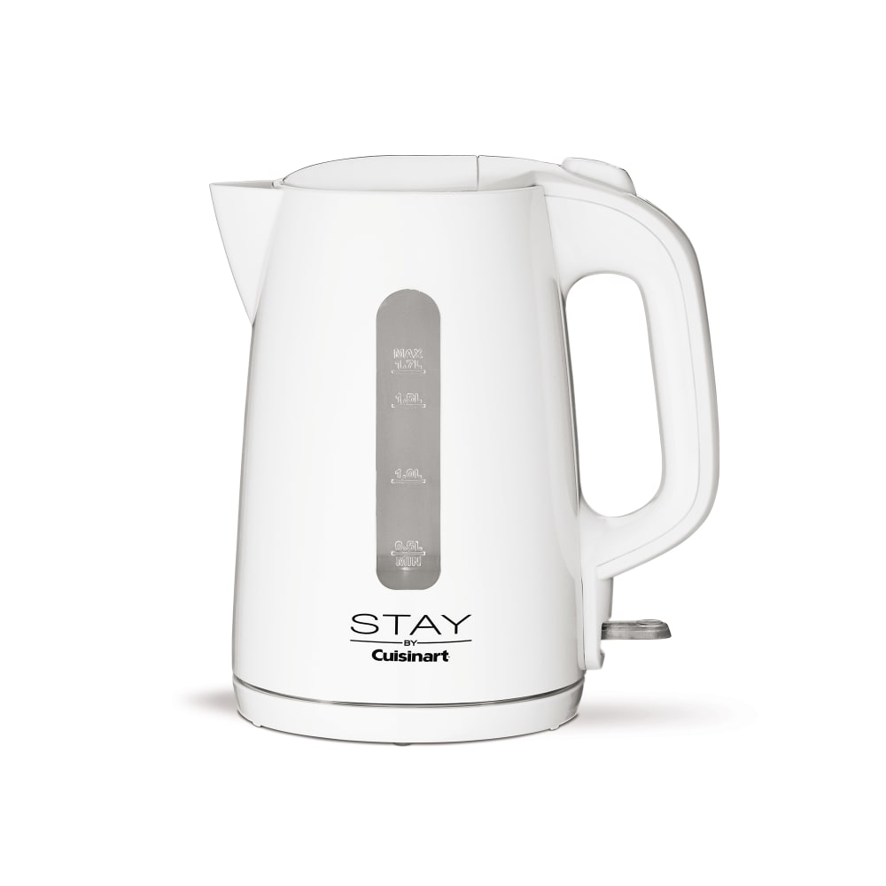 141-WCK170W 57 1/2 oz Cordless Electric Kettle w/ Auto Shutoff - White, 120v