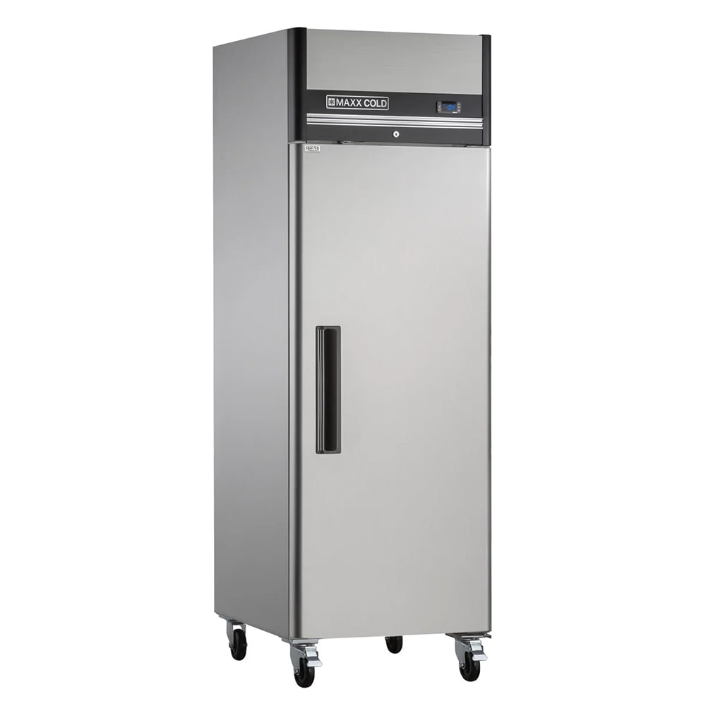 763-MXCF19FDHC 25 1/5" X-Series One Section Reach In Freezer, (1) Solid Door, 120v