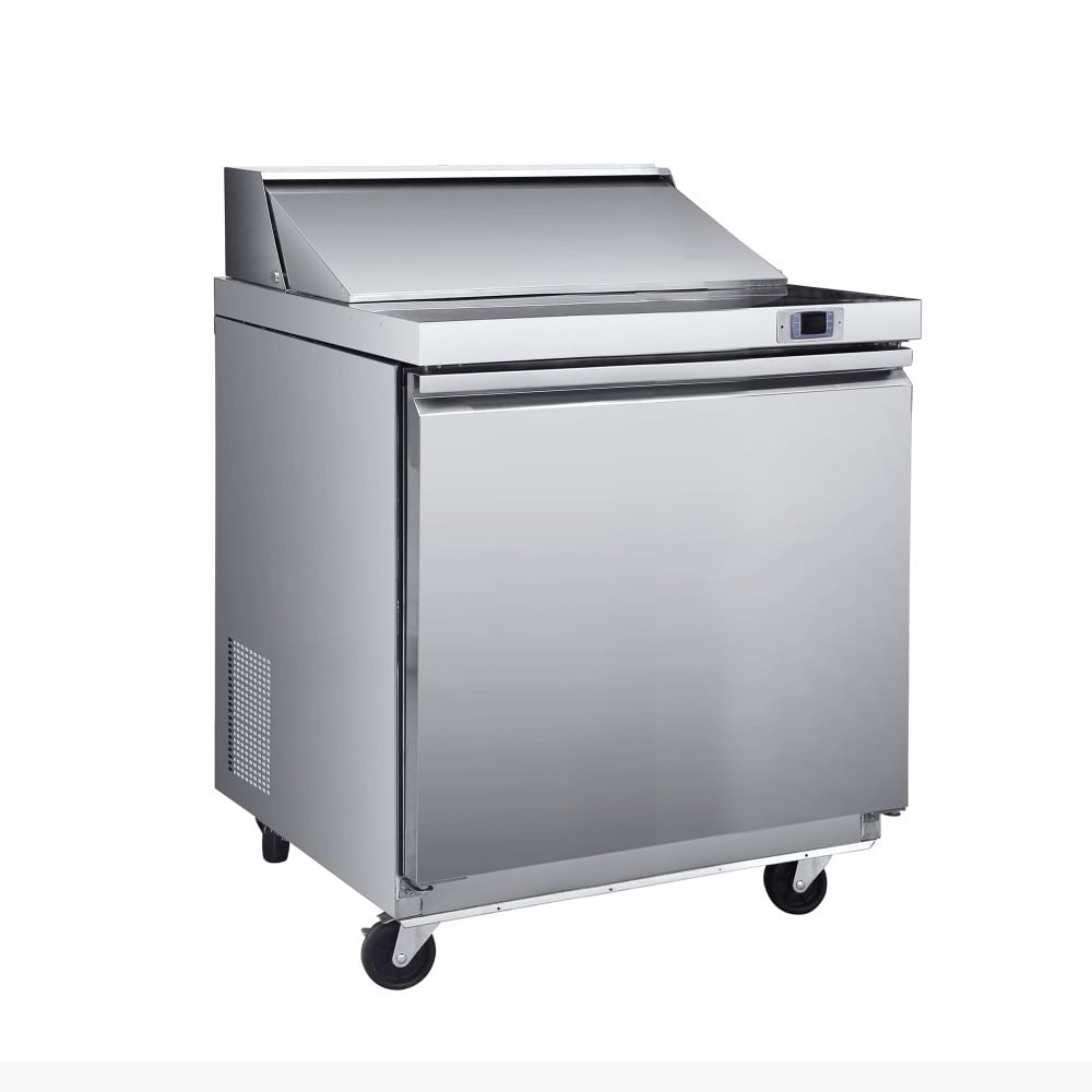 763-MVR29MHC 29" V-Series Mega Top Sandwich/Salad Prep Table w/ Refrigerated Base, 115v
