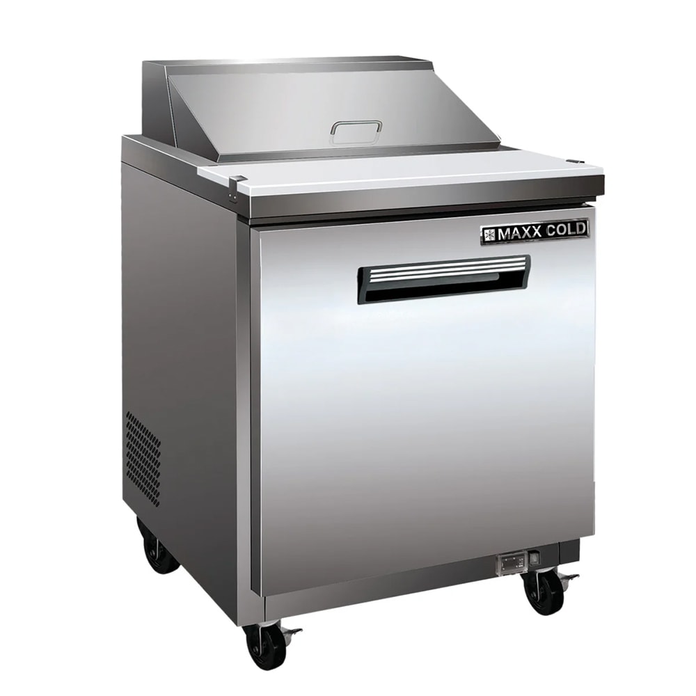 763-MXCR29SHC 28 9/10" X-Series Sandwich/Salad Prep Table w/ Refrigerated Base, 120v