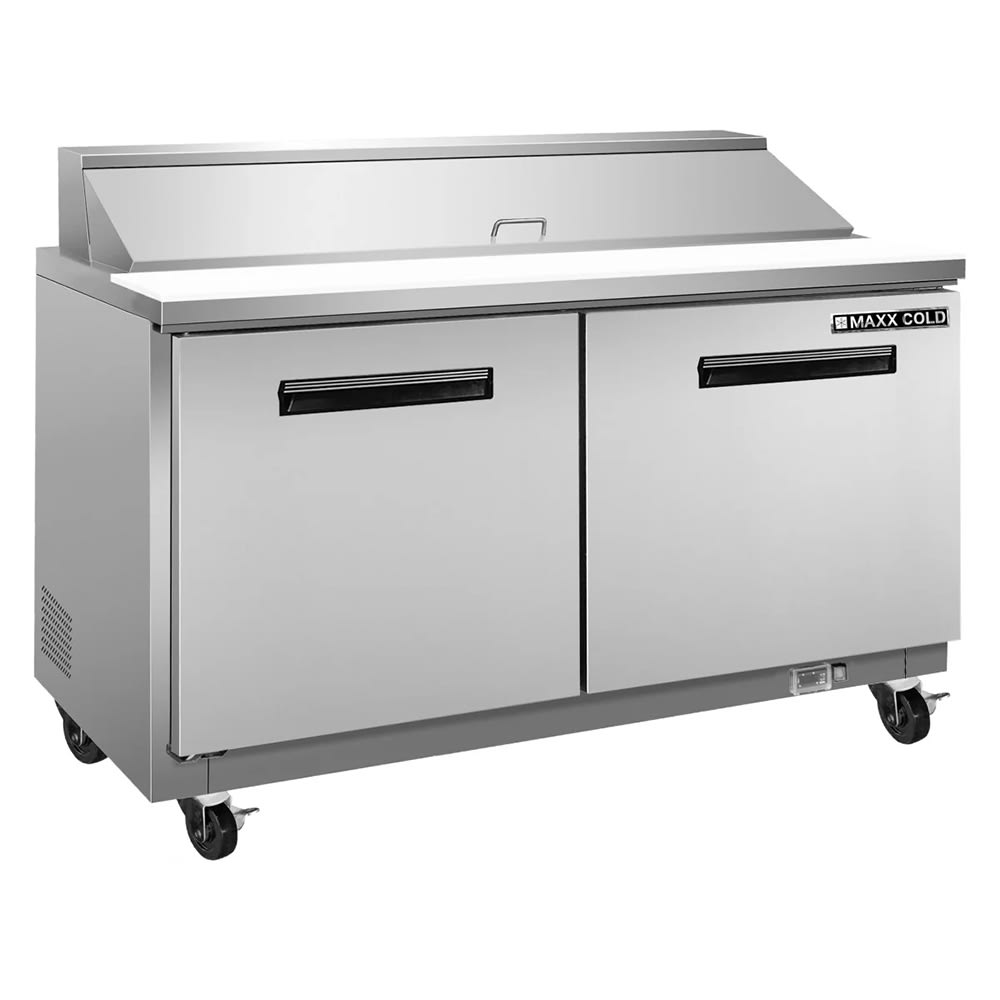 763-MXCR60SHC 61 1/5" X-Series Sandwich/Salad Prep Table w/ Refrigerated Base, 120v