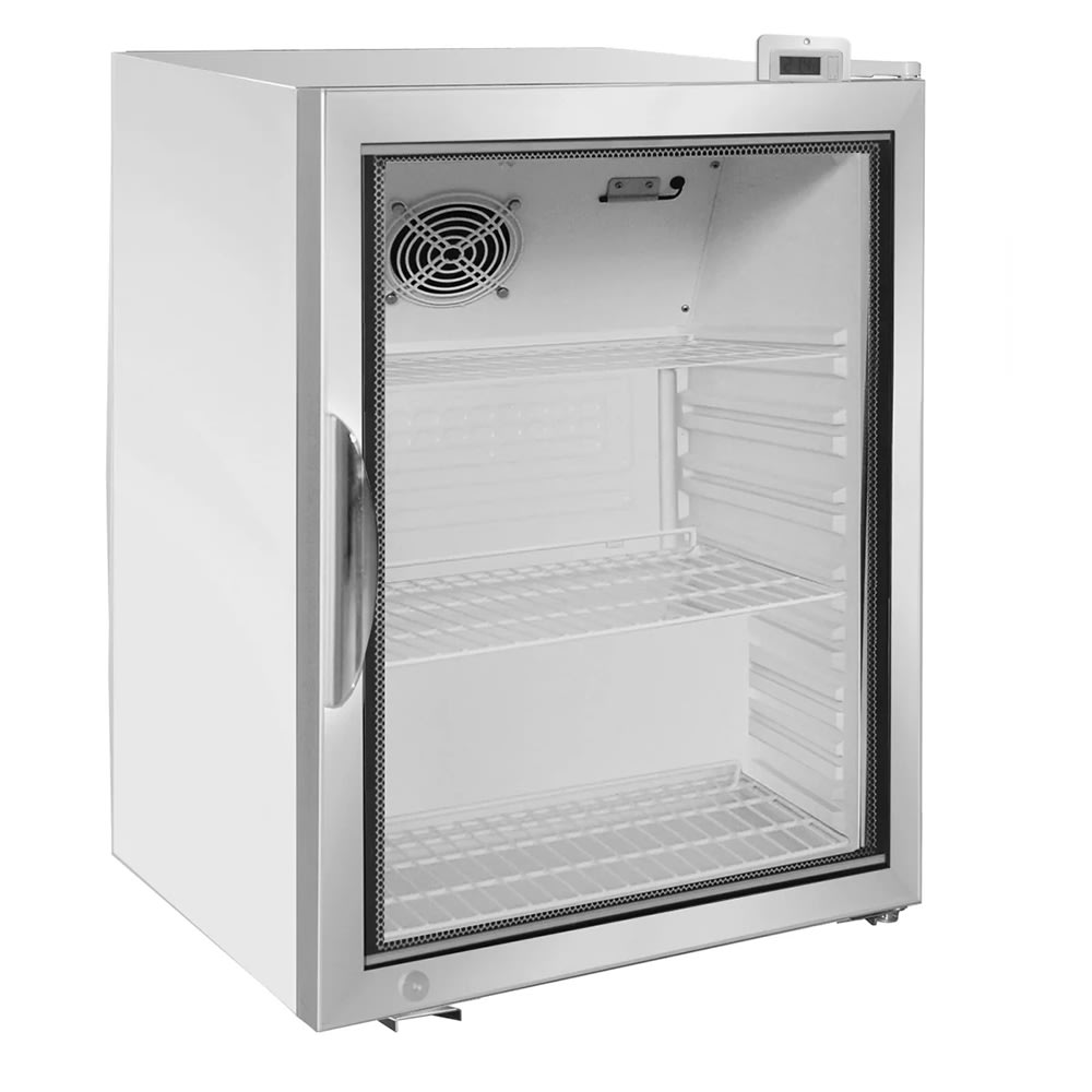 763-MXM135RHC 24 3/10" X-Series Countertop Refrigerator w/ Front Access - Swing Door, White,...