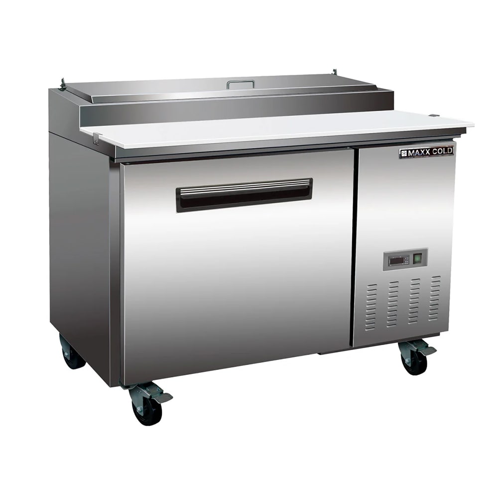763-MXCPP50HC 47 2/5" X-Series Pizza Prep Table w/ Refrigerated Base, 120v