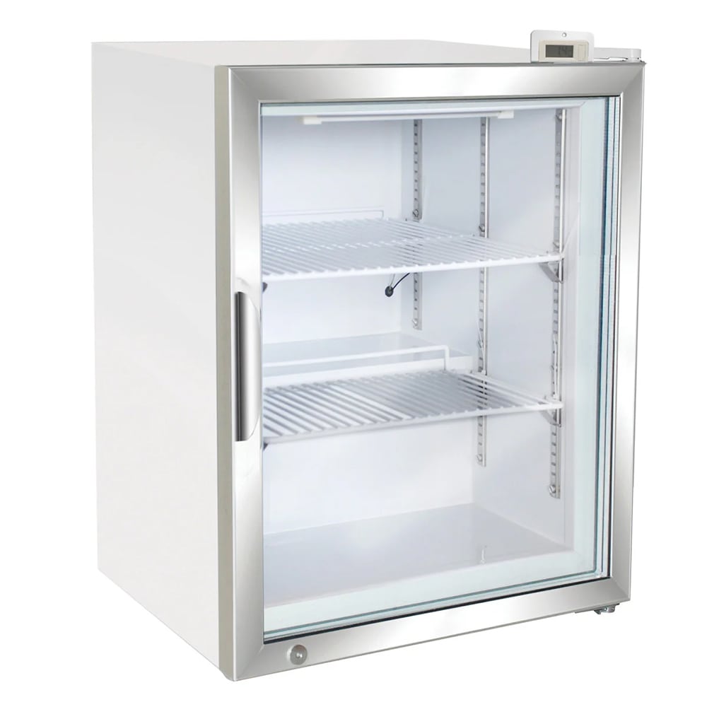 763-MXM135FHC 24 3/10" X-Series Countertop Freezer w/ Front Access - Swing Door, White, 120v