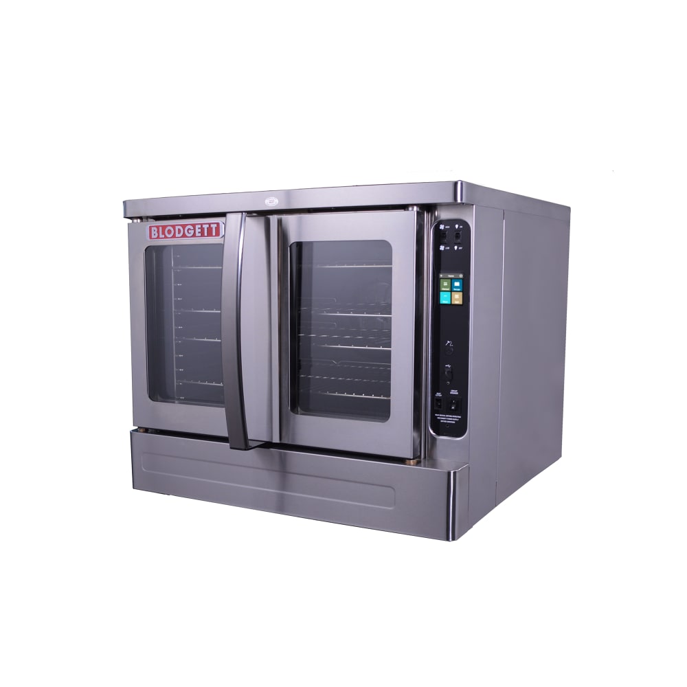 015-DFG100ADDLLP Single Full Size Liquid Propane Gas Convection Oven - 6" Legs, Stacking Kit...