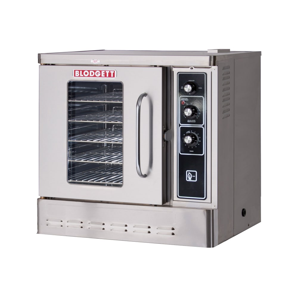 015-DFG50ALP Single Half Size Liquid Propane Gas Convection Oven - 27,500 BTU