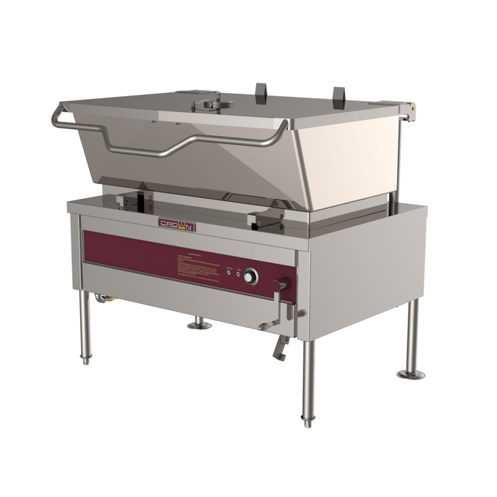 972-GS30NG 30 gal. Tilt Skillet - Open Base, Strainer, Measurement Marks, Natural Gas