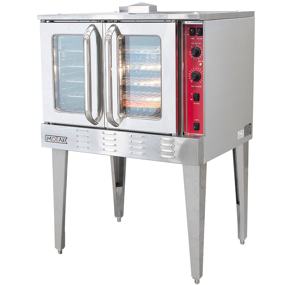 MoTak MECO-1-SGL-208 Single Full Size Electric Convection Oven