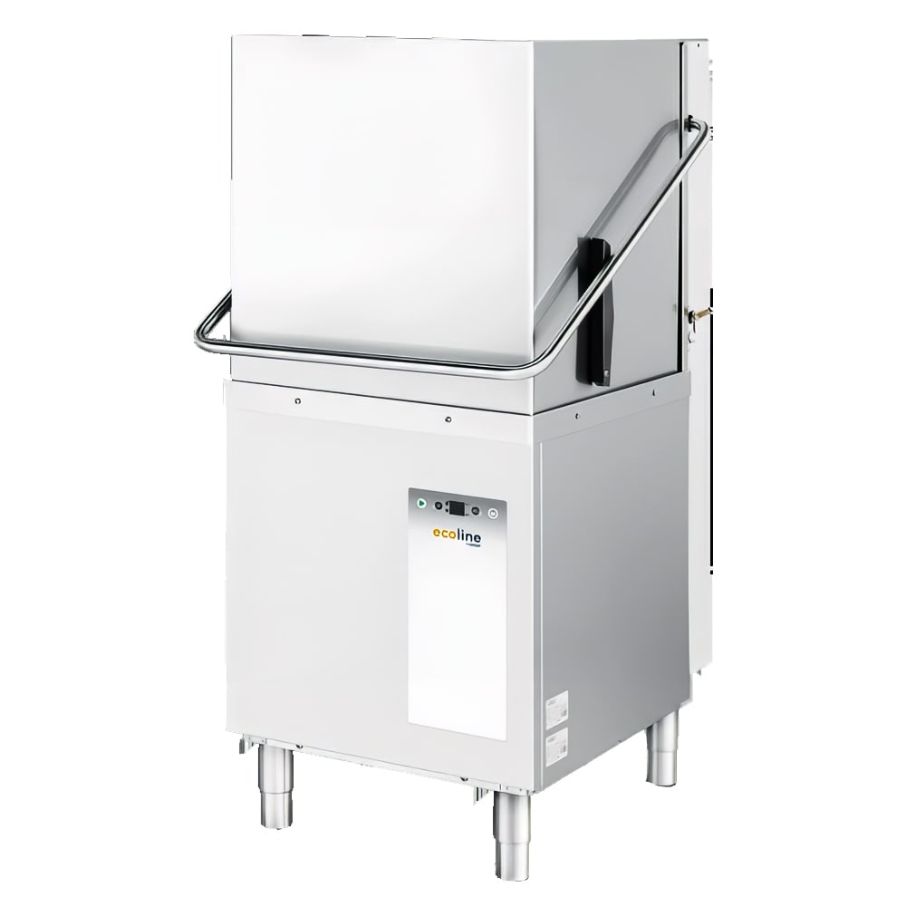 617-EDH1 High Temp Door Type Dishwasher w/ 51 Racks/hr Capacity, Built-in Booster, 208-240v/3ph