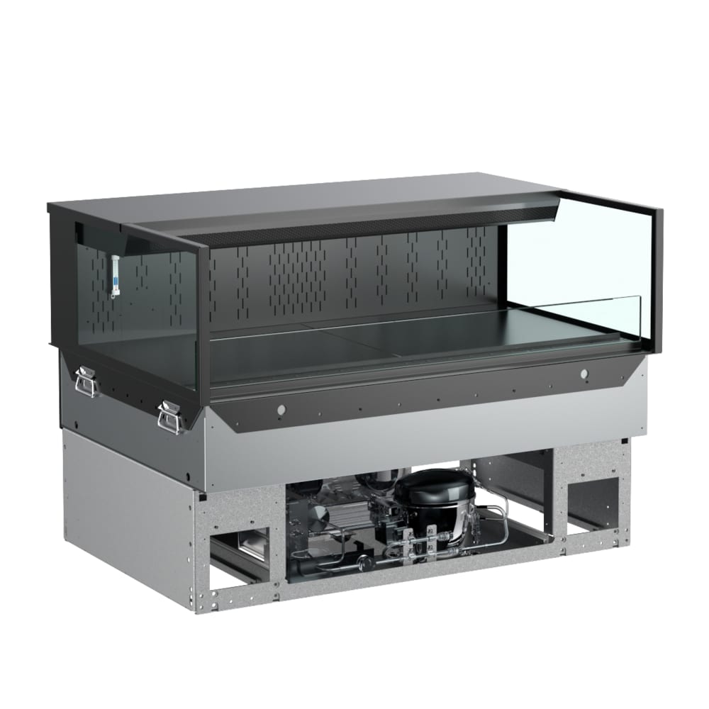 529-NE4813RSSV 47 3/4" Reveal® Drop-In Horizontal Open Air Cooler w/ (1) Level, 110-120v