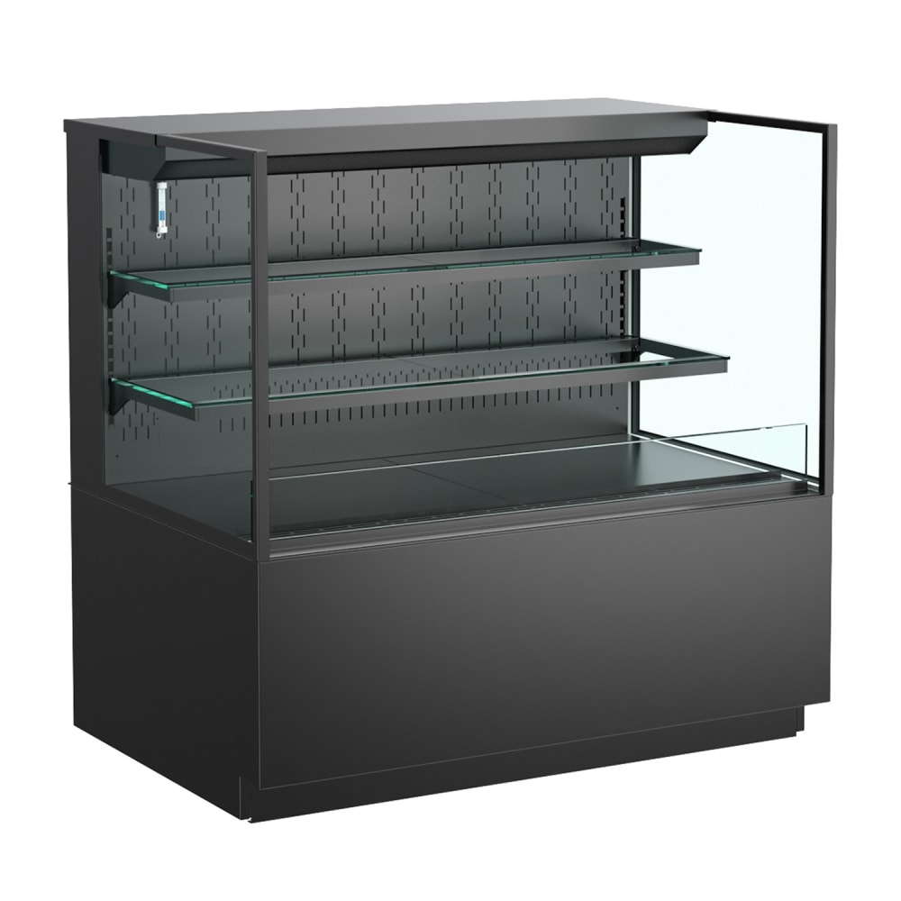529-NR4847RSSVBLK 47 3/4" Reveal® Horizontal Open Air Cooler w/ (3) Levels, 110/120v