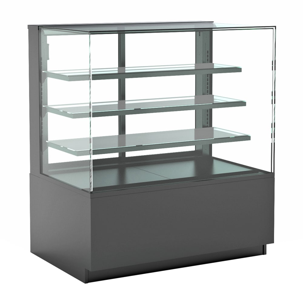 529-NR7255RSV 71 3/4" Reveal® Full Service Bakery Case w/ Straight Glass - (4) Levels, 110-1...