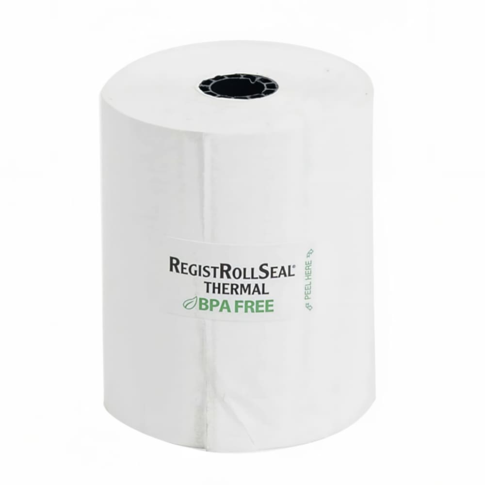 790-374617 Thermal Register Roll - 3 1/8" x 200', White