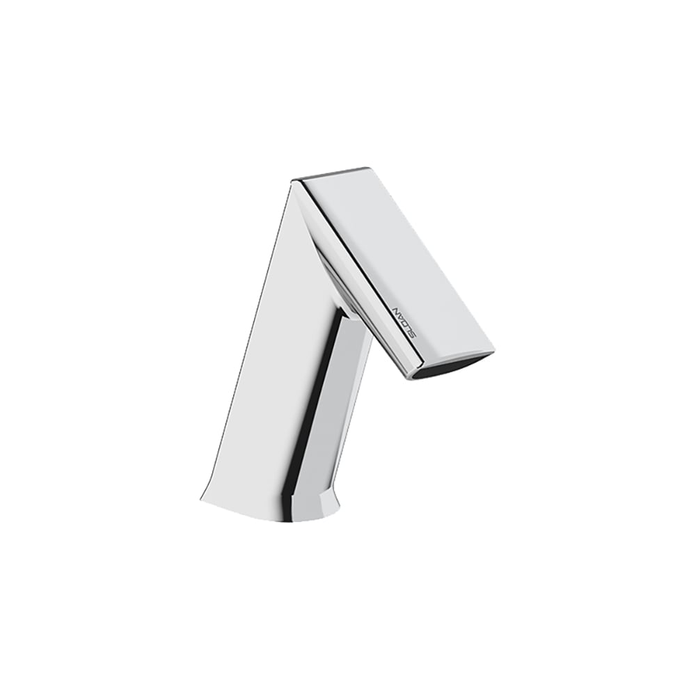 568-3324095 BASYS® Deck Mount Electronic Faucet - Single Hole, Fixed Spout, Hardwired, Chrome