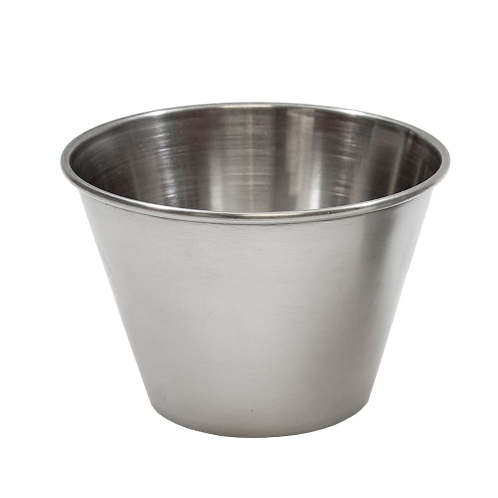 229-5071 3 oz Sauce Cup, Stainless Steel