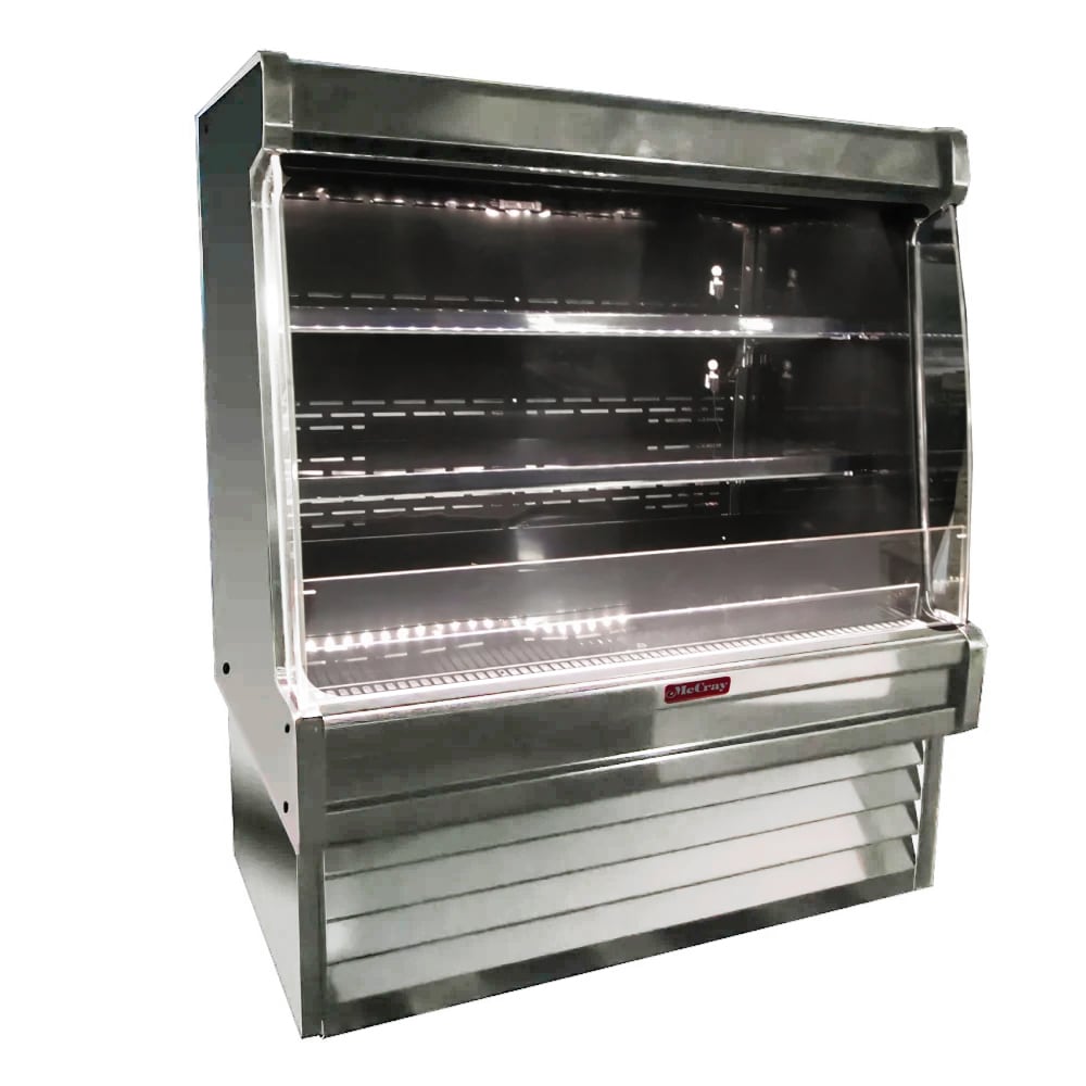 367-SCOP35E6LSLED 75" Vertical Produce Open Air Cooler w/ (2) Levels, 115/208-230v