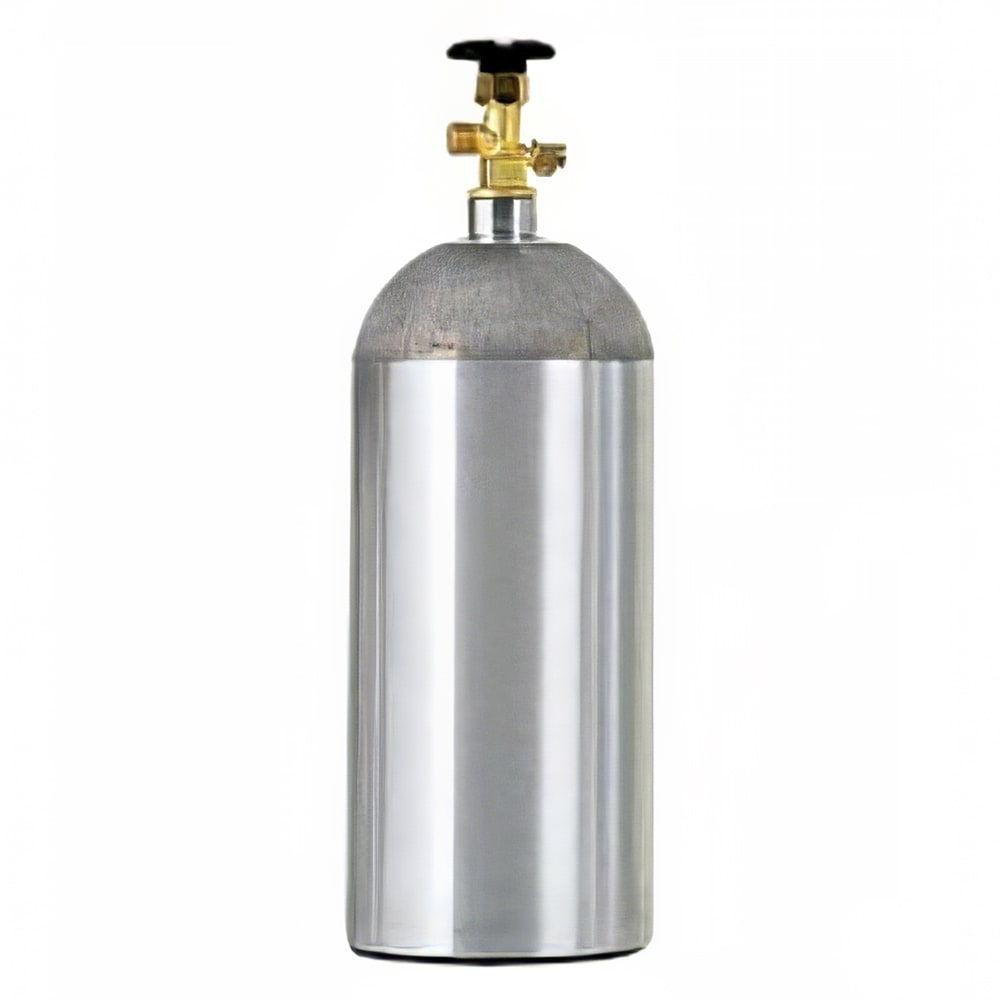 711-430A5E 5 lb Capacity CO2 Cylinder - Aluminum