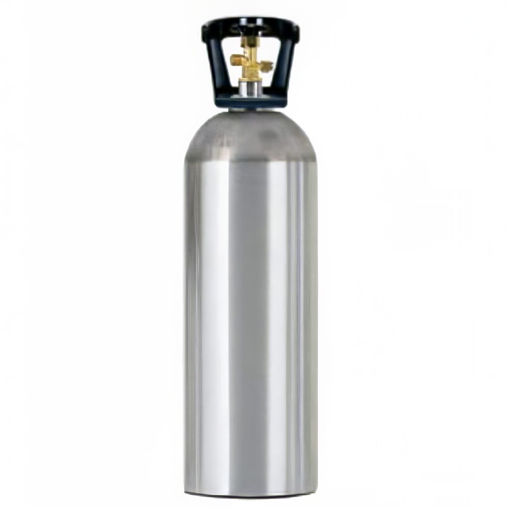 711-430A20E 20 lb Capacity CO2 Cylinder - Aluminum