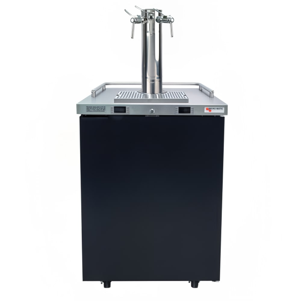 711-MDD23WEB 25" Dual Zone Wine Dispenser w/ (4) 1/6 Size Keg Capacity - (1) Column & (3...