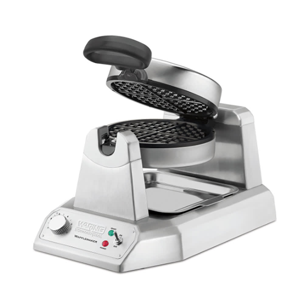 141-WWD180X Single Classic American Waffle Maker w/ Cast Aluminum Grids, 1200W