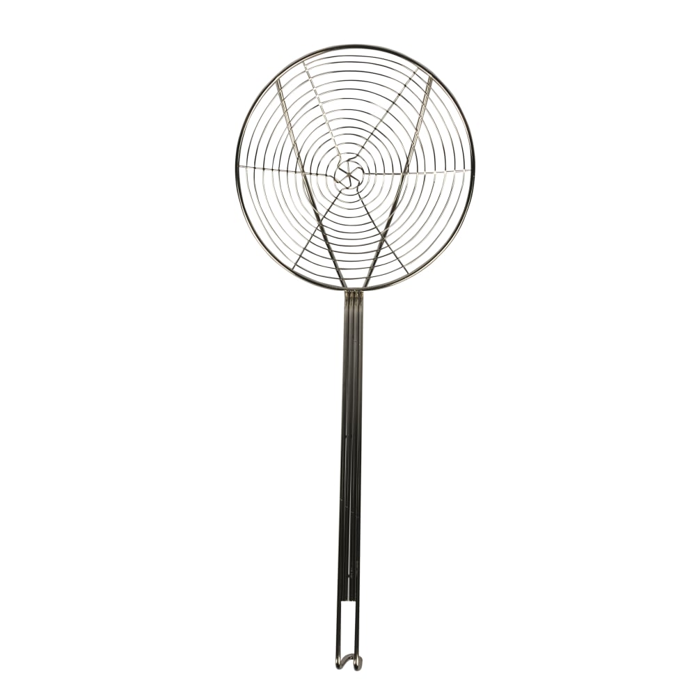 231-8077 Fryer Skimmer Basket w/ Long Handle
