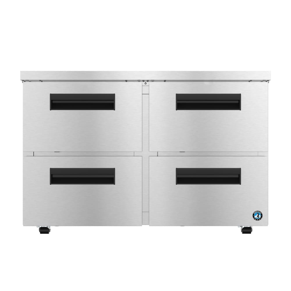 440-UR48BLPD4 48" Steelheart Undercounter Refrigerator w/ (2) Sections & (4) Drawers, 11...