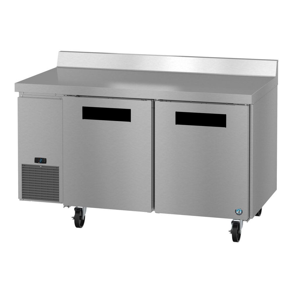 440-WLF60B 60" Steelheart Worktop Freezer w/ (2) Sections & (2) Doors, 115v