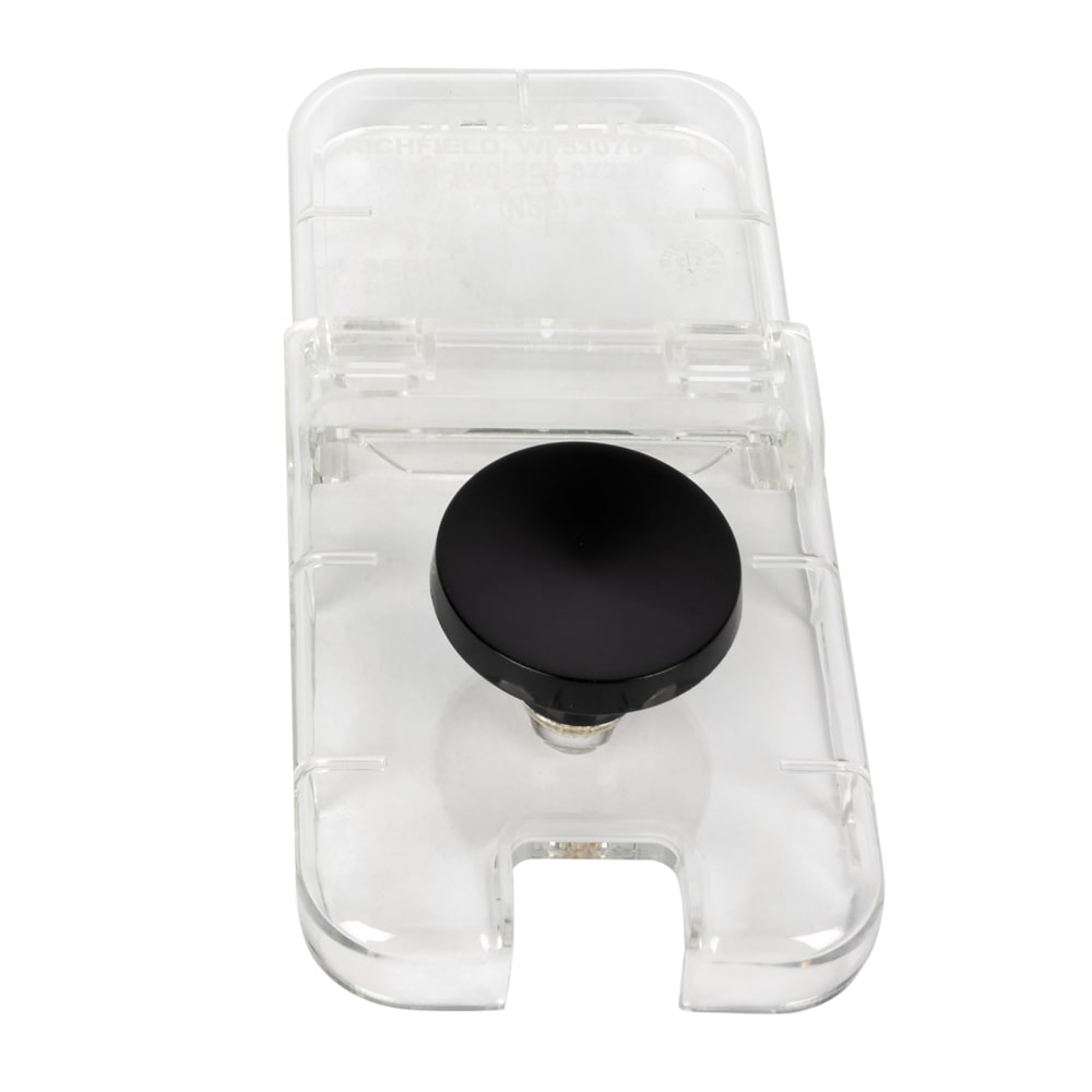 003-87923 Hinged Lid for Slim Fountain Jars, Plastic, Clear