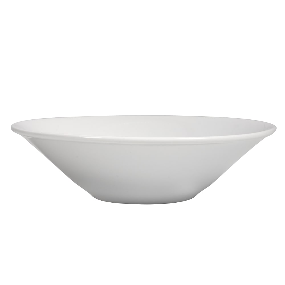 024-911194472 28 oz Round Soup Salad Bowl, w/ Reflections Arch Pattern & Shape, Alumawhite Bo...