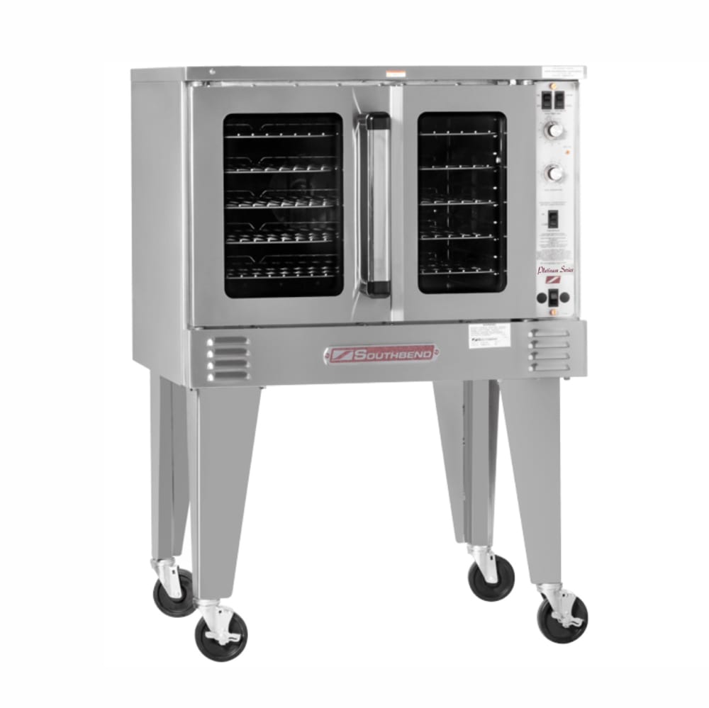 348-PCE75SSDV2401 Platinum Ventless Single Full Size Convection Oven - 7.5kW, 240v/1ph
